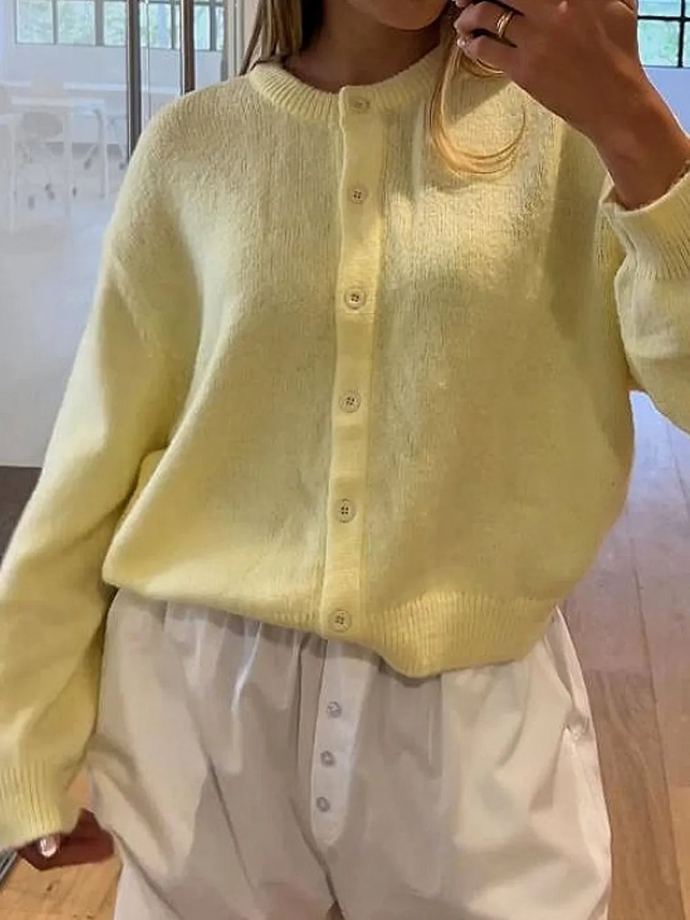 Donatella kort cardigan