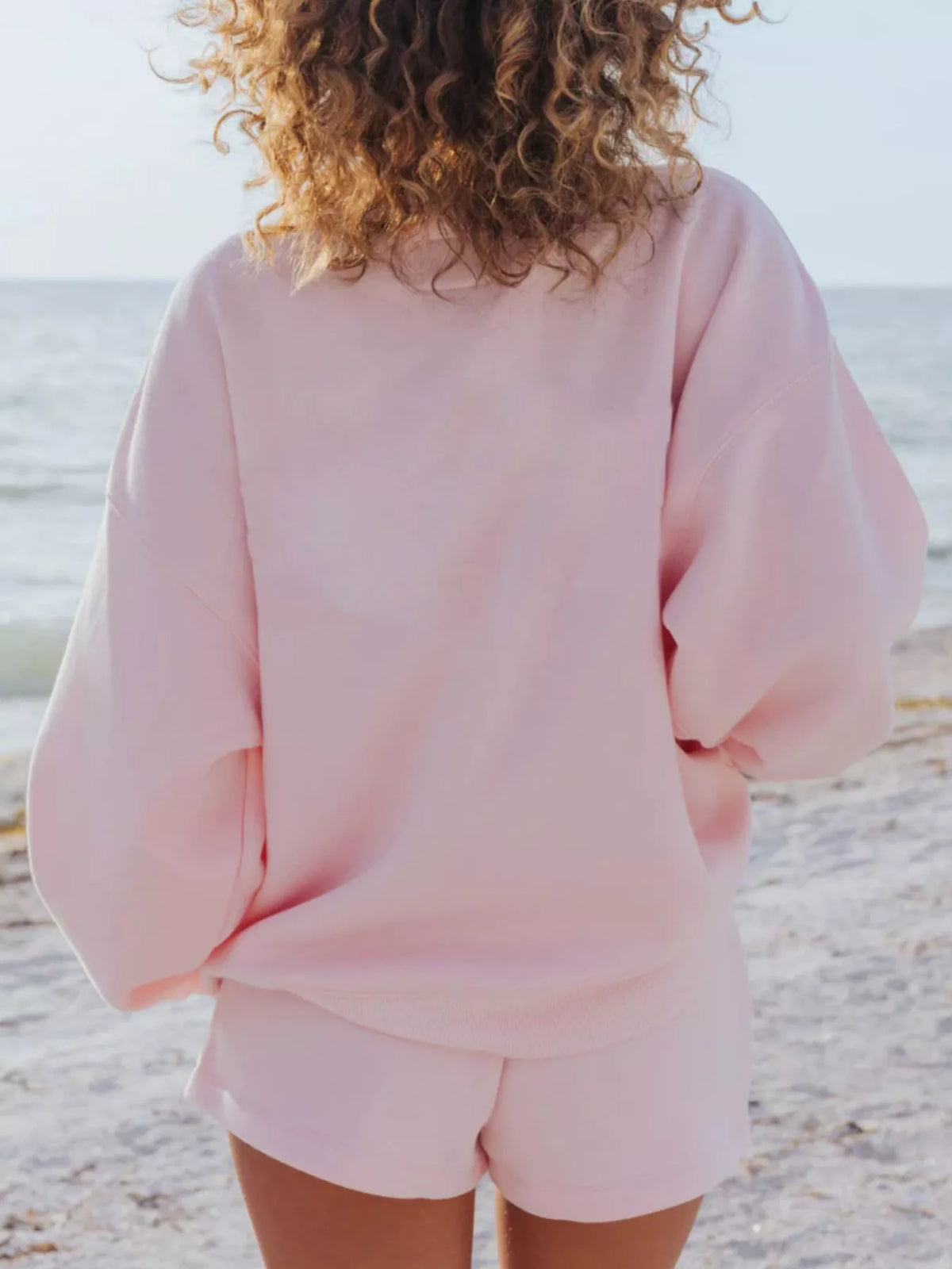 Bodhild set med sweatshirt och shorts