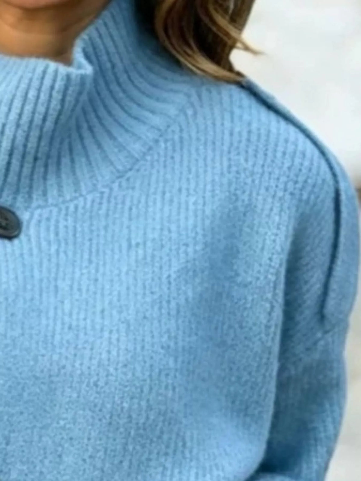 Gro cardigan med halvpolo