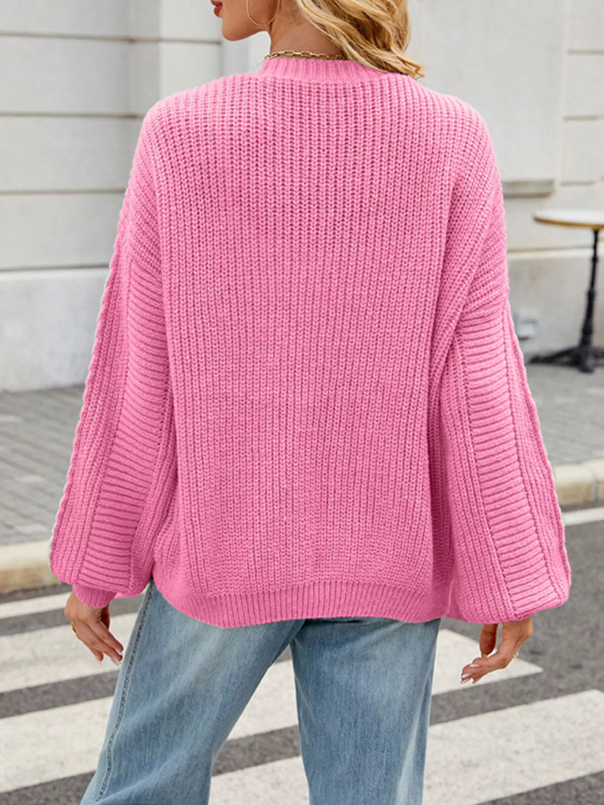 Irmelin kabelstickad cardigan