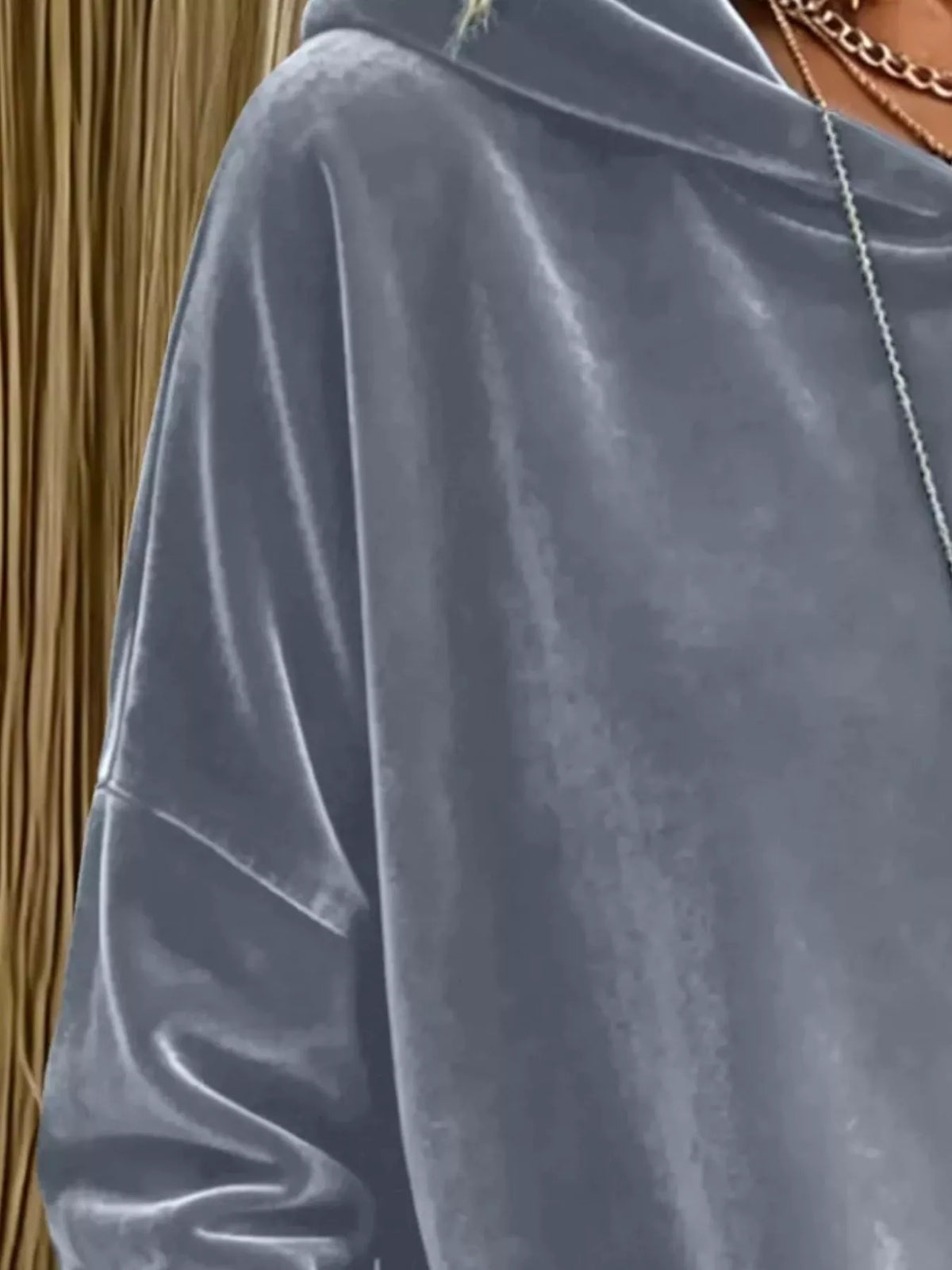 Dagfrid hoodie i sammet
