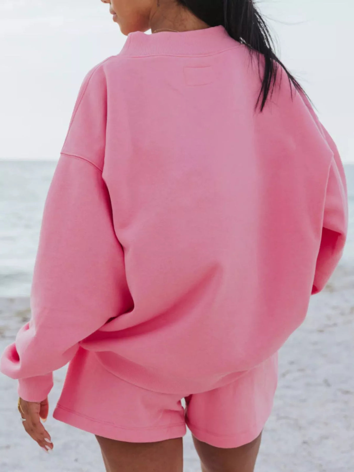 Bodhild set med sweatshirt och shorts