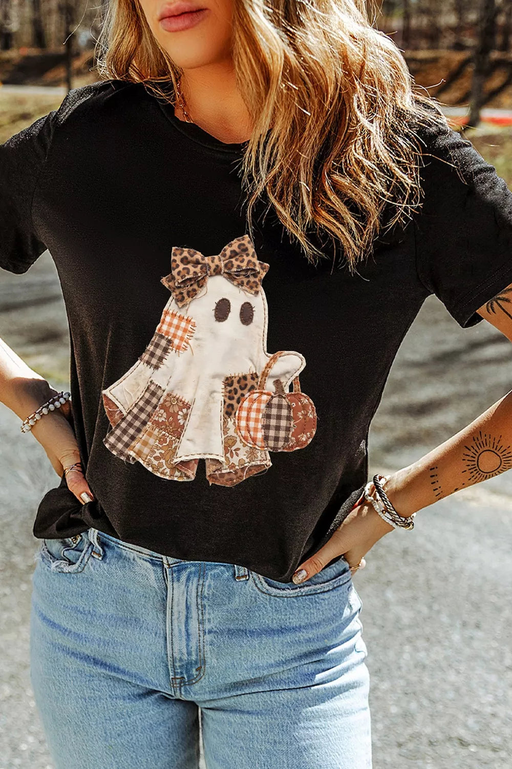 Alisa t-shirt med spökmotiv