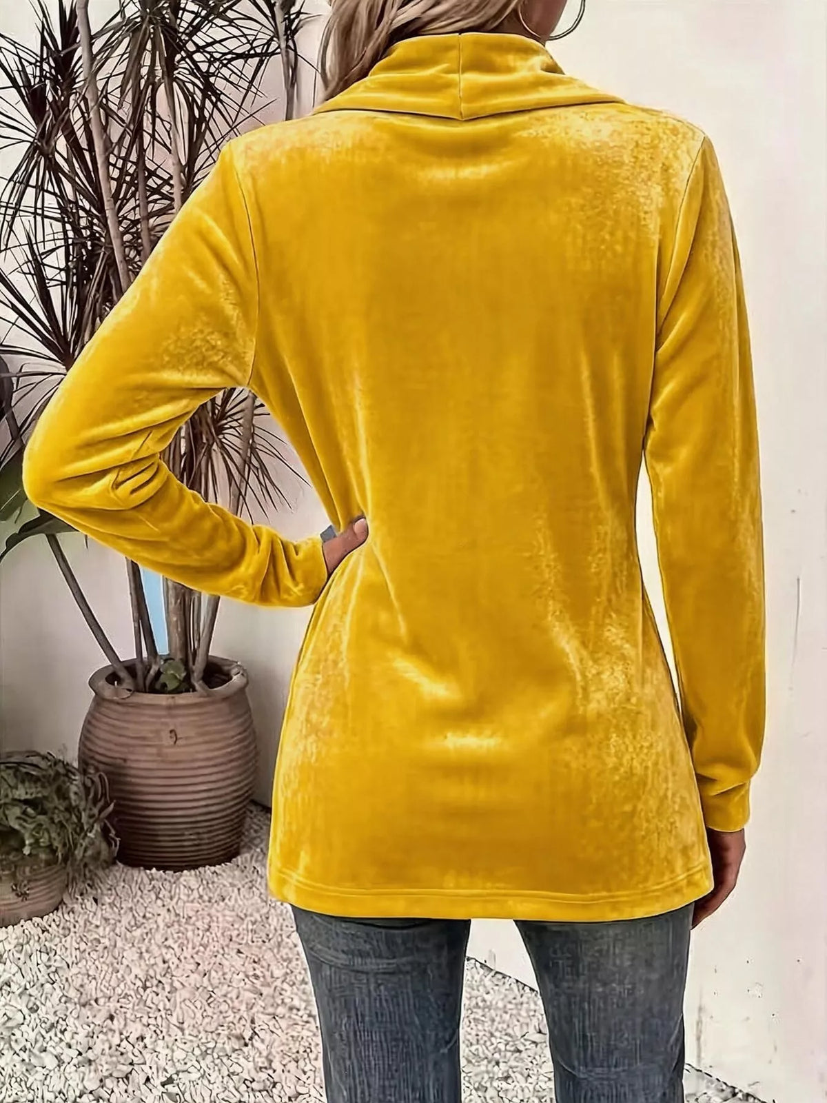 Marika cardigan i sammet