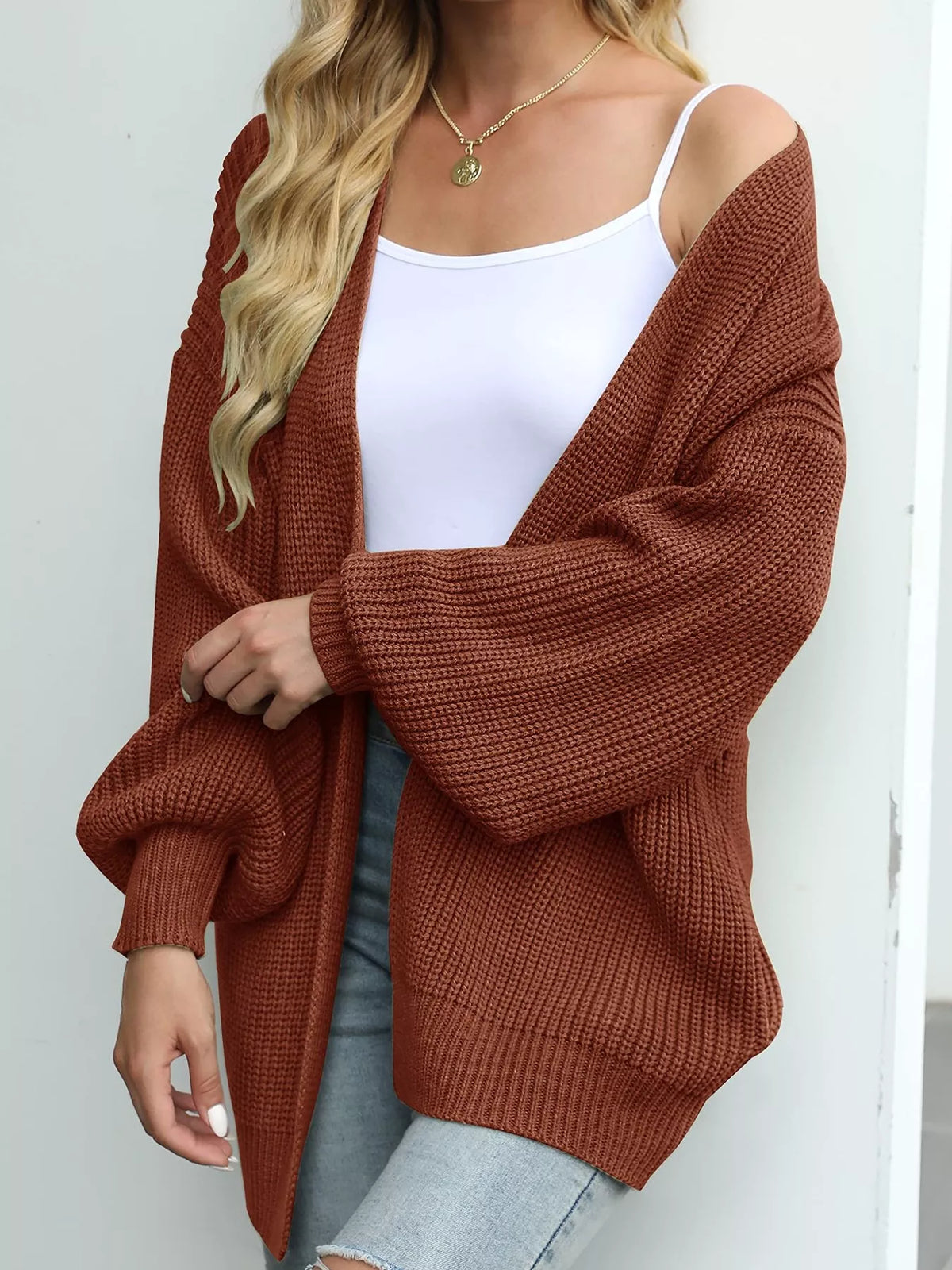 Rosemarie grovstickad cardigan