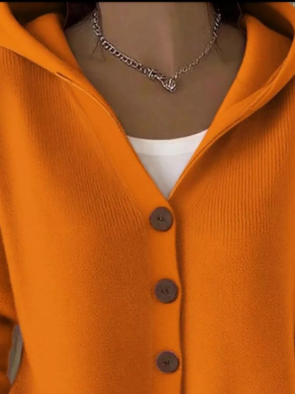 Dolly knäppt cardigan, orange