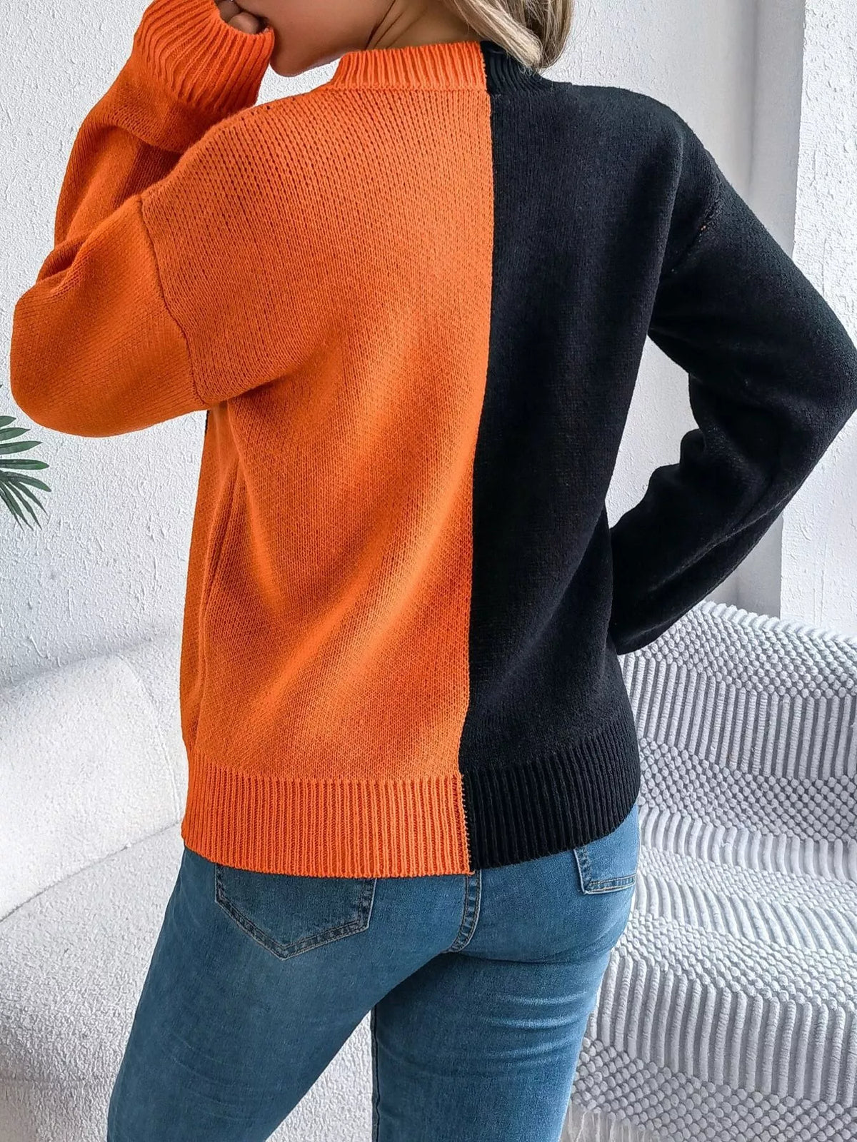 Camilla tröja med pumpamotiv