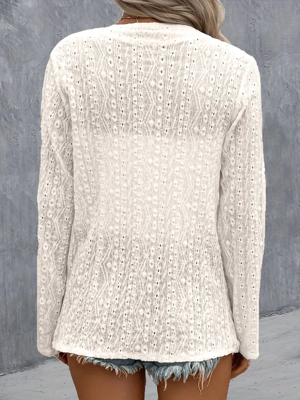 Pernilla broderad cardigan