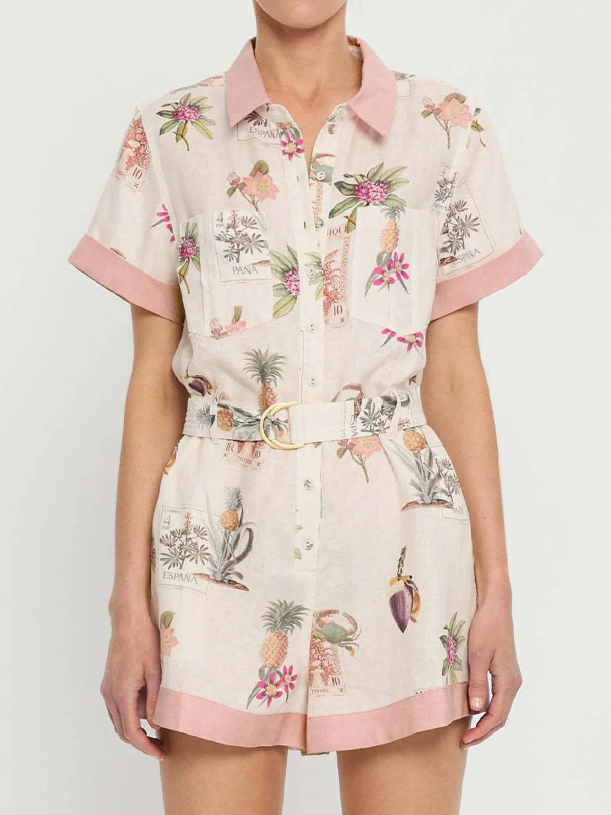 Tamsin jumpsuit med skärp