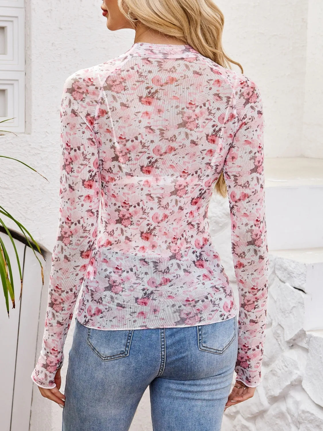 Amelia blommig topp