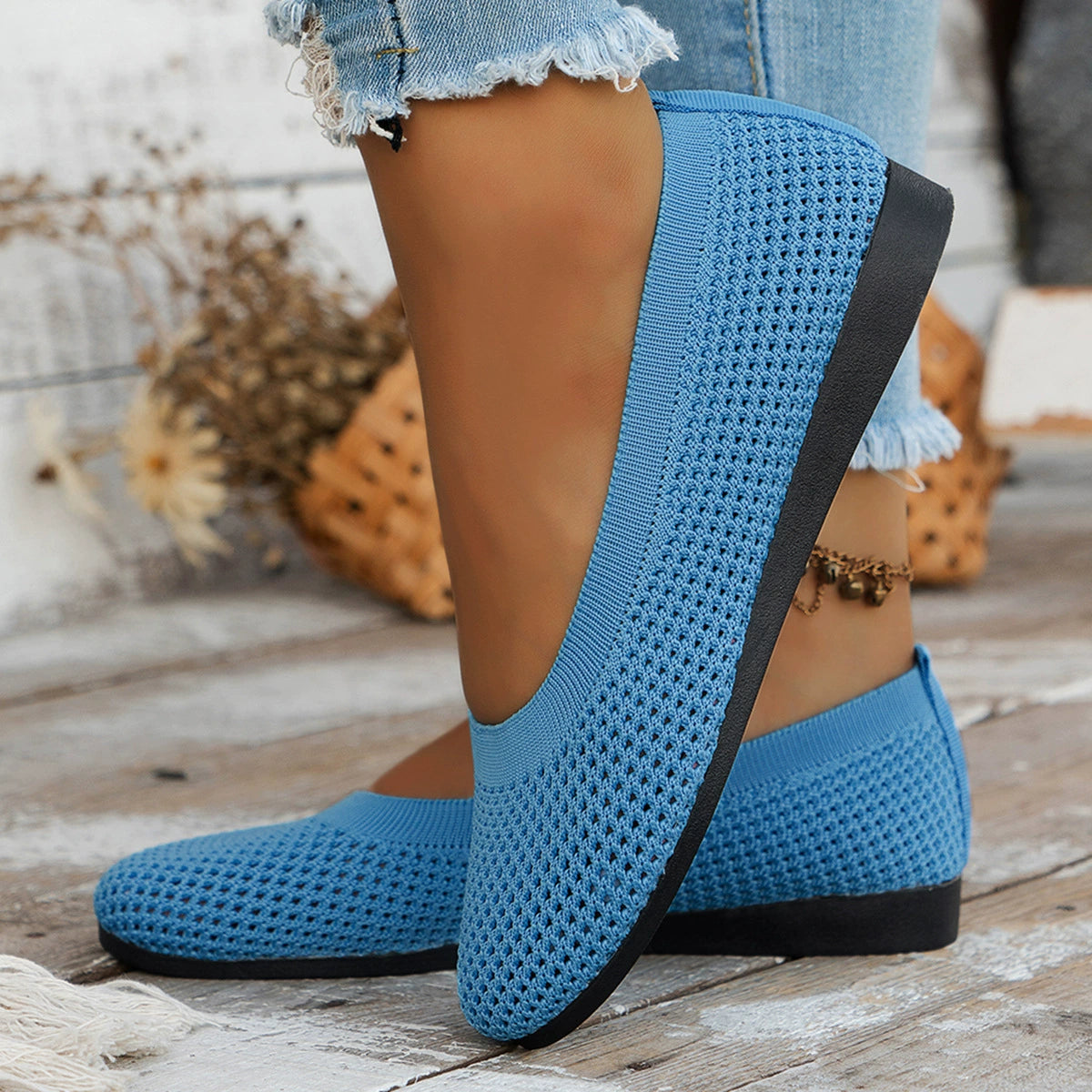 Rosina slip-ons i mesh