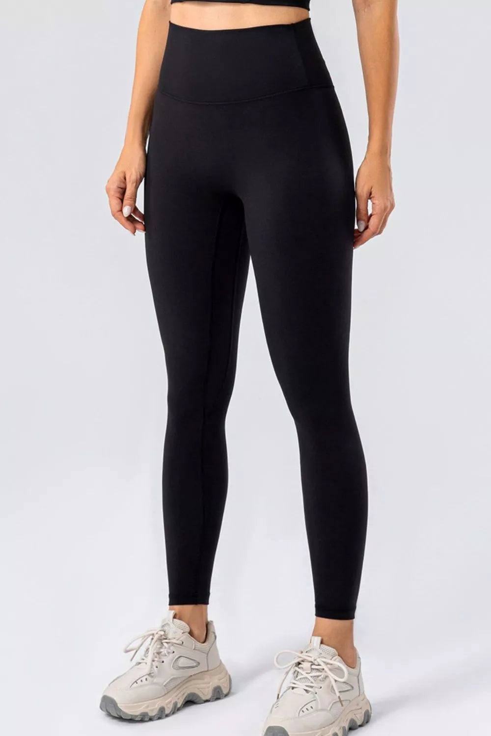 Ingun högmidjade leggings, svart