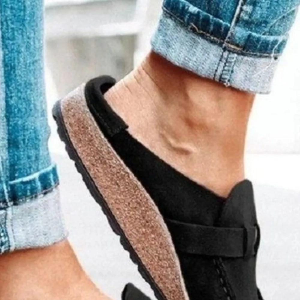 Maeve loafers i läderlook