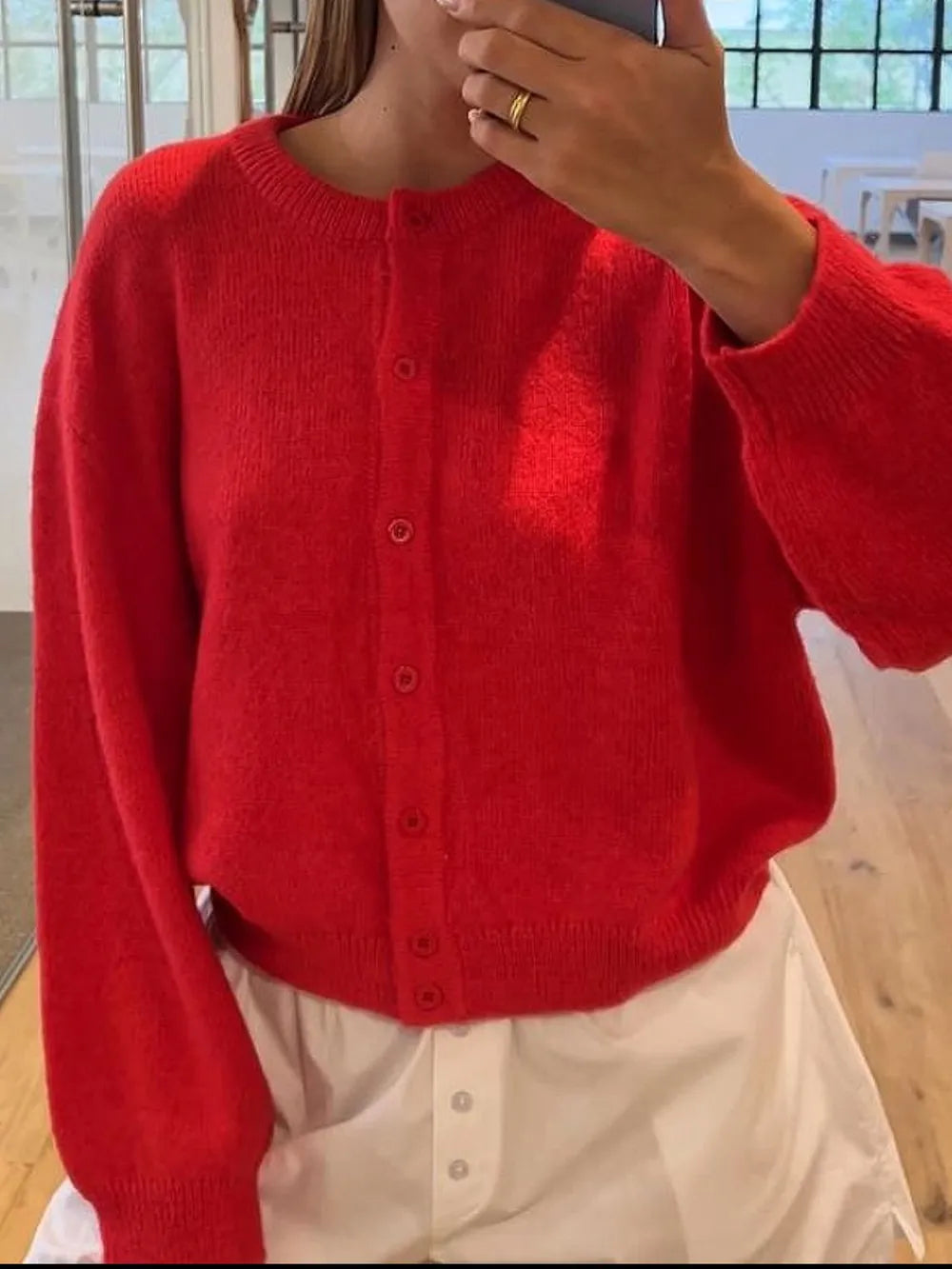Donatella kort cardigan
