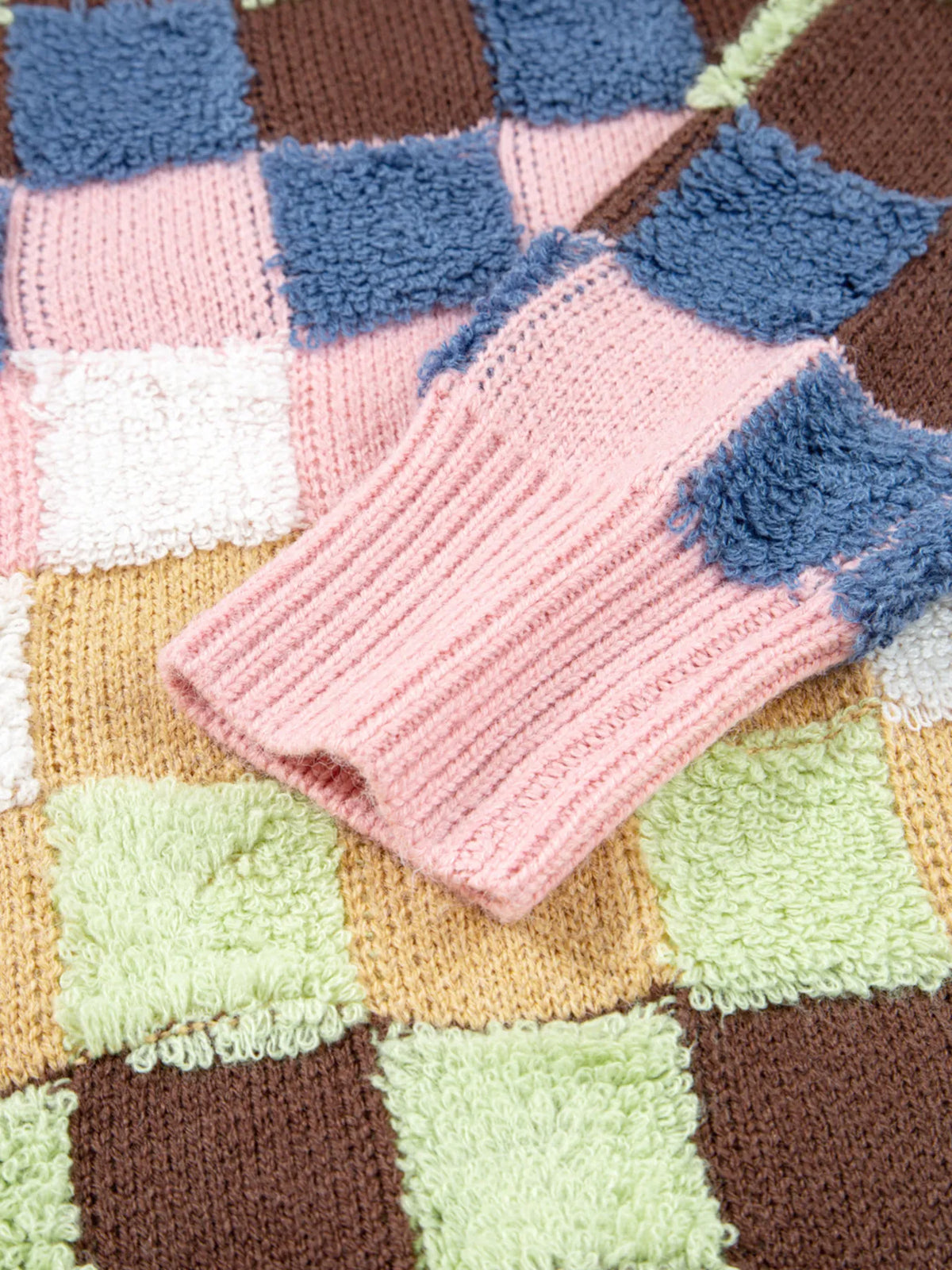 Katalin rutig cardigan