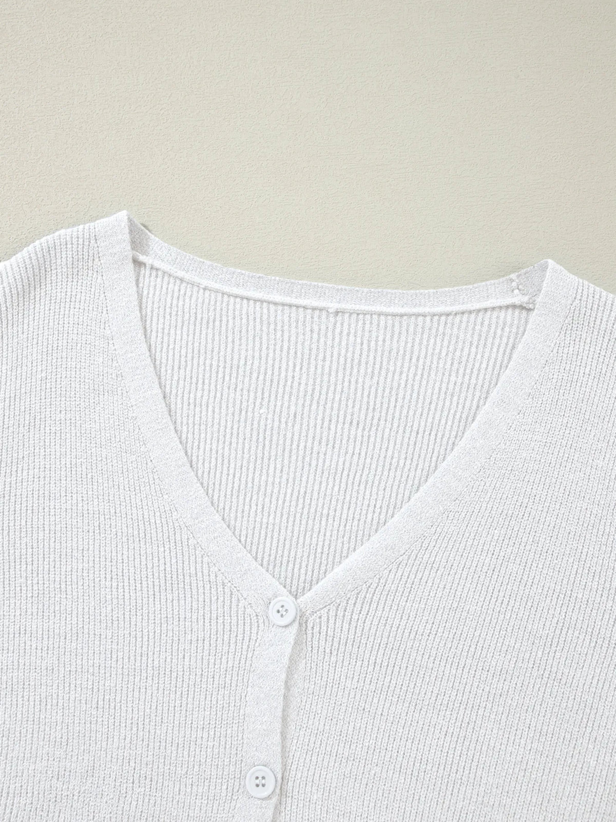 Aude v-ringad cardigan