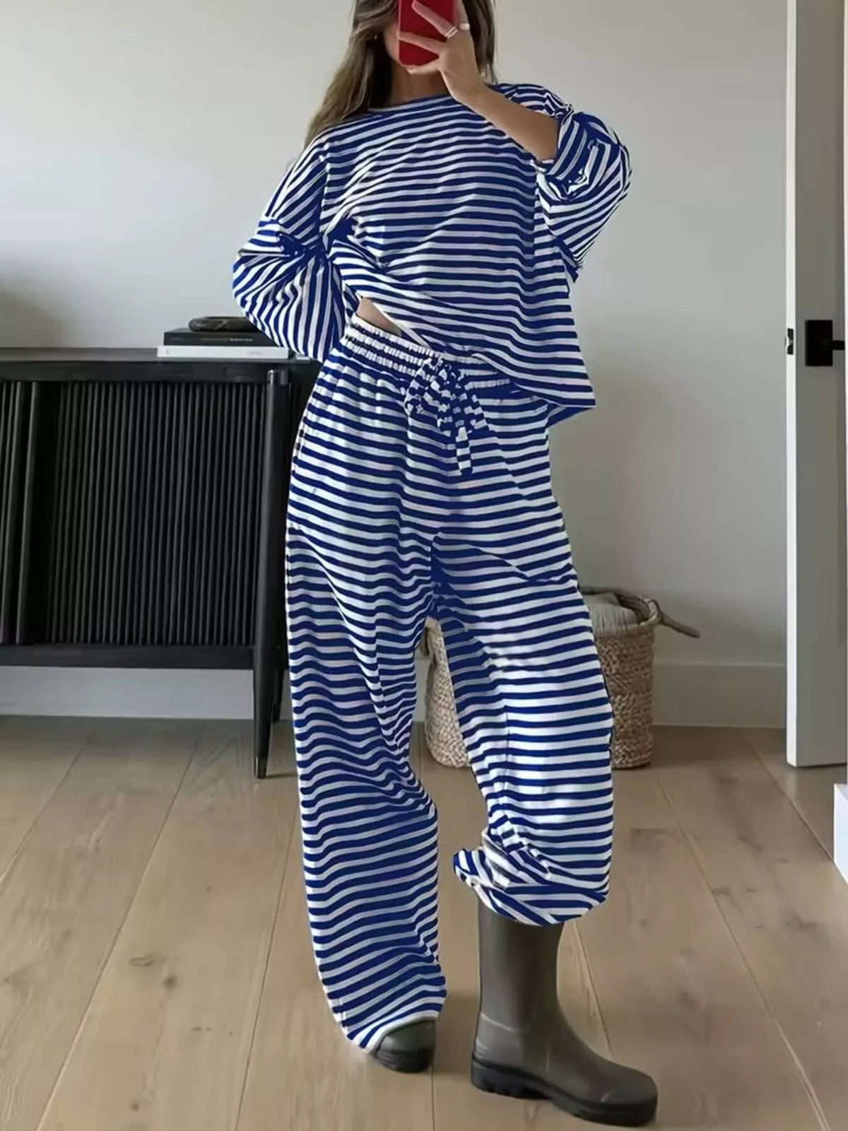 Marigold randigt set