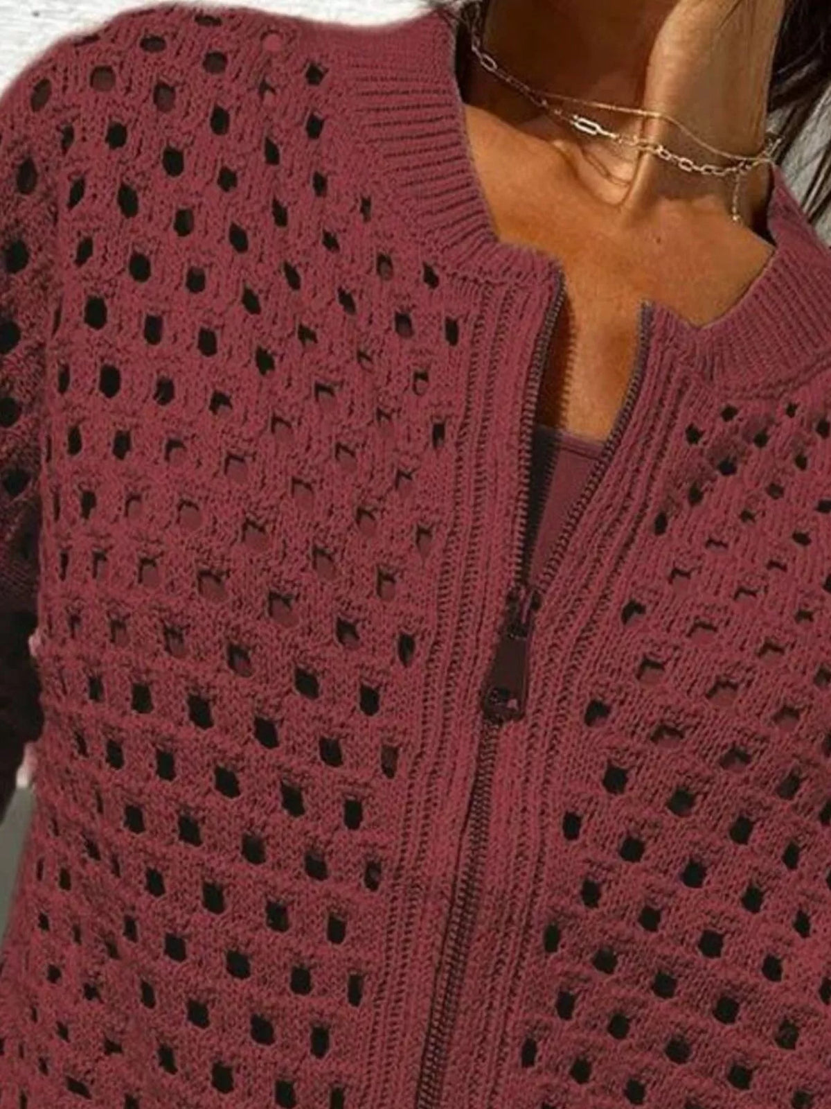 Sissel virkad cardigan