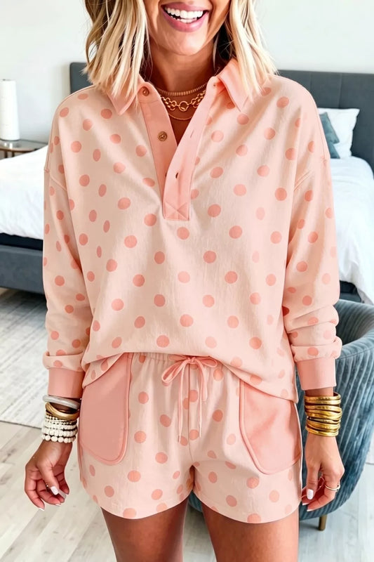 Margot prickigt set, vattenmelonrosa