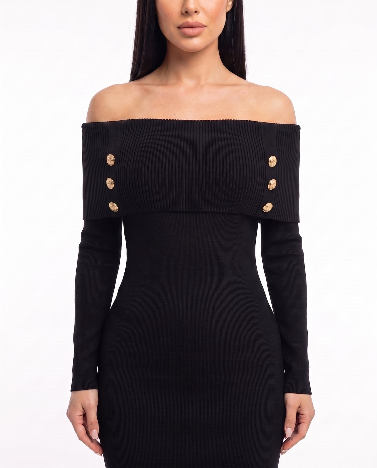 Silje off-shoulder miniklänning