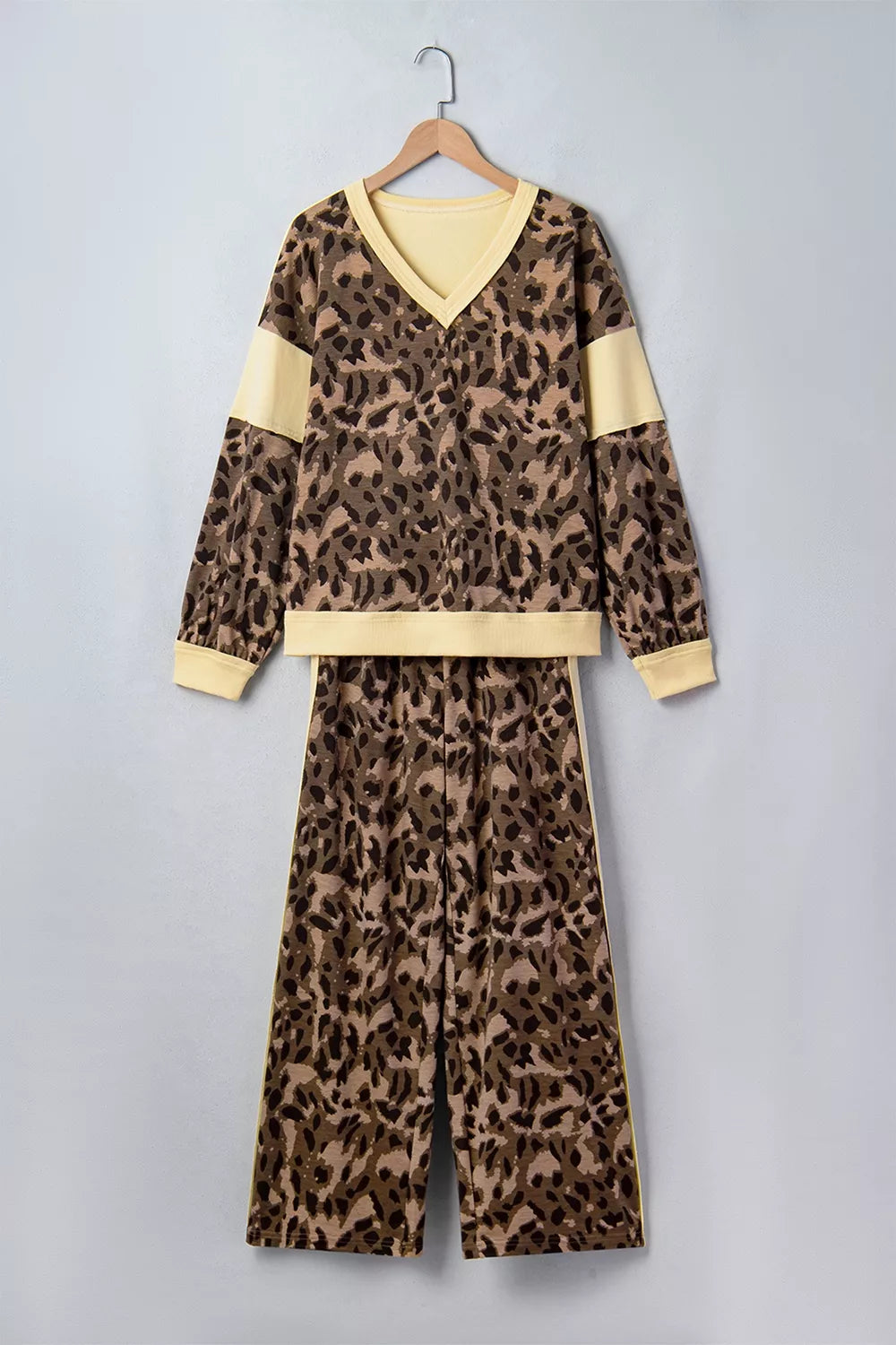 Zita leopardmönstrat set