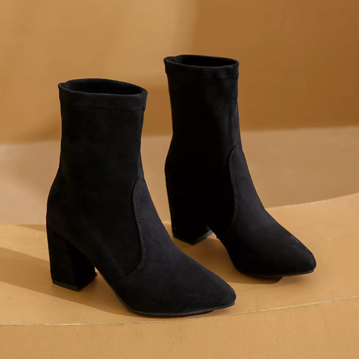 Elsbeth boots i mocka