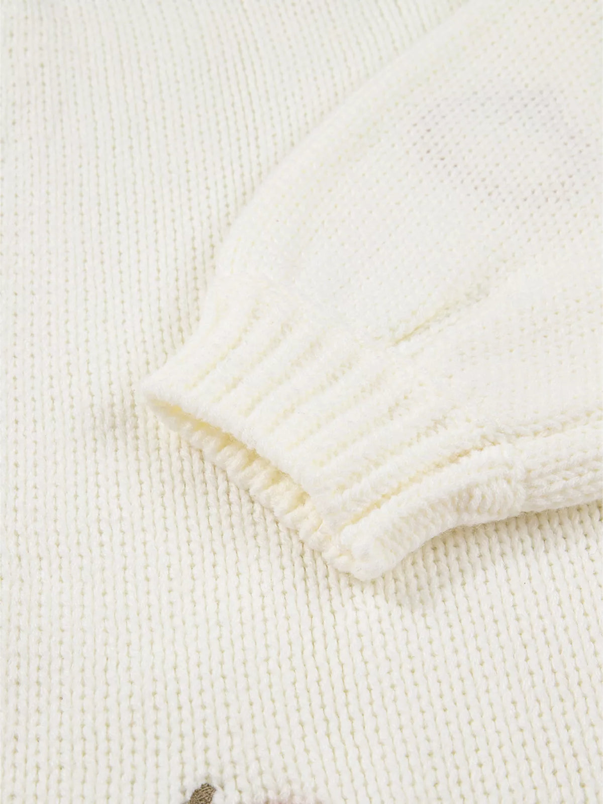 Sigvor cardigan med broderade pumpor