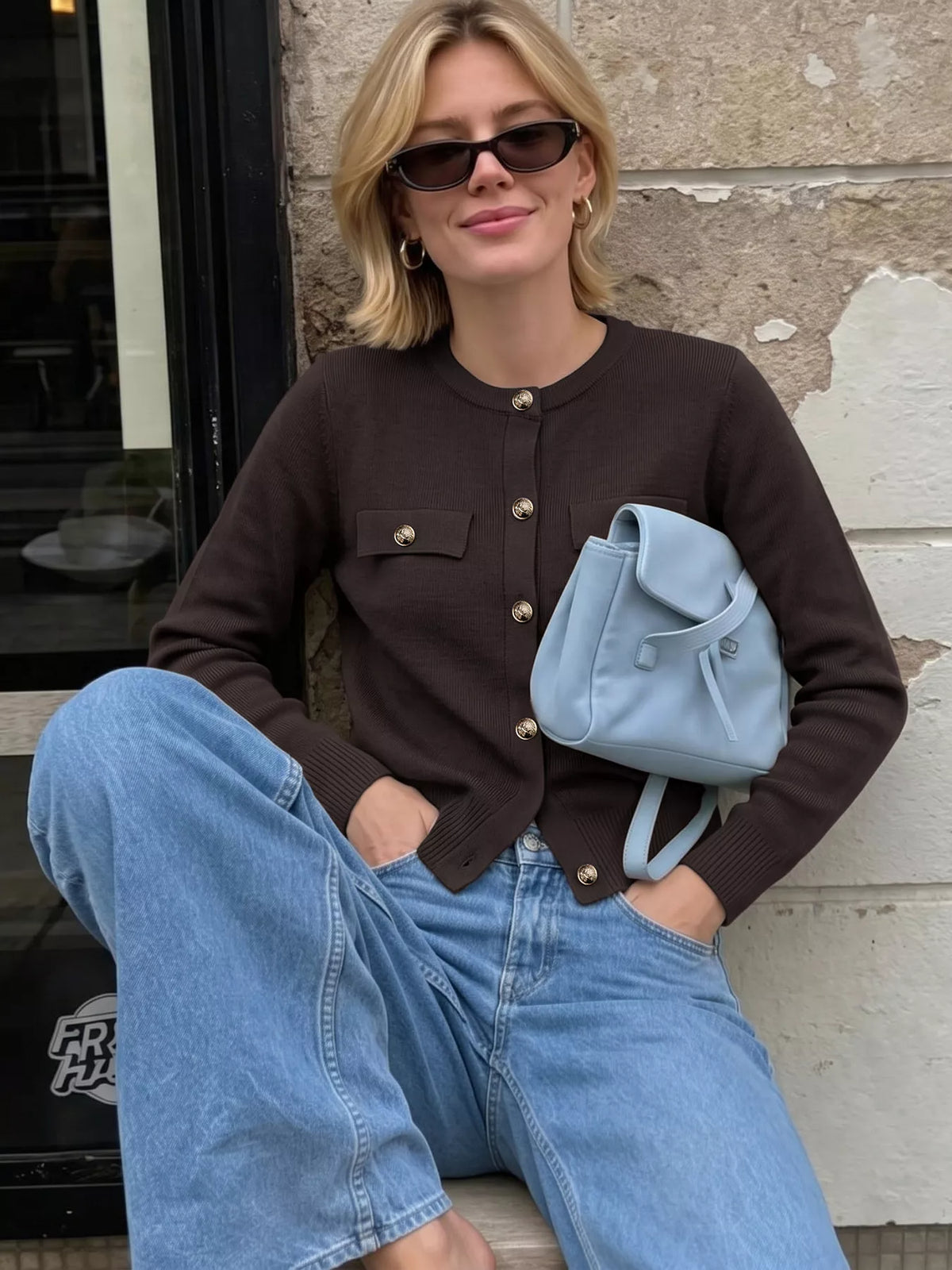 Vilja kort cardigan