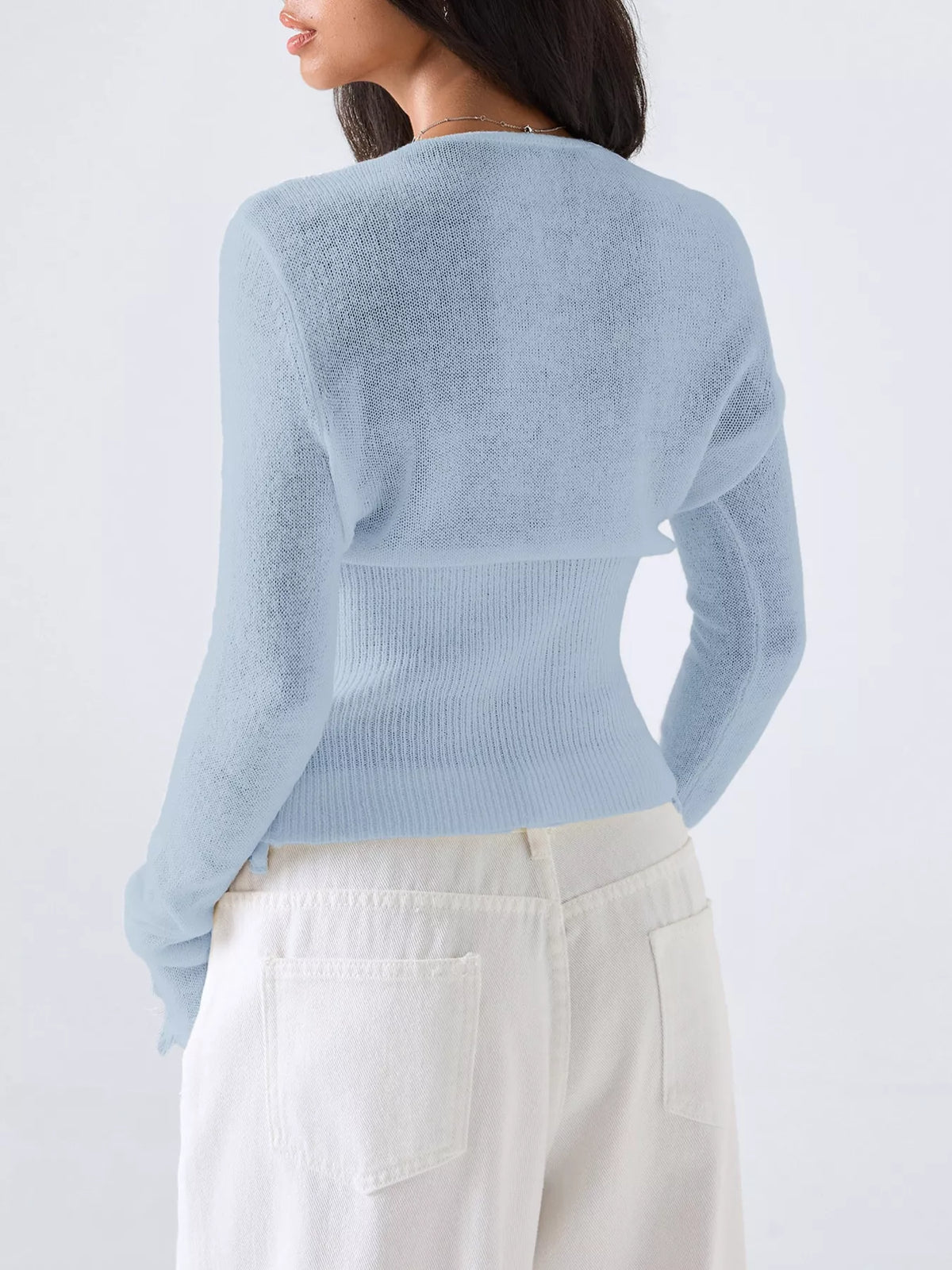 Brisa spetskantad cardigan