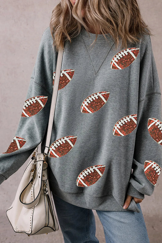 Esmeralda sweatshirt med paljetter
