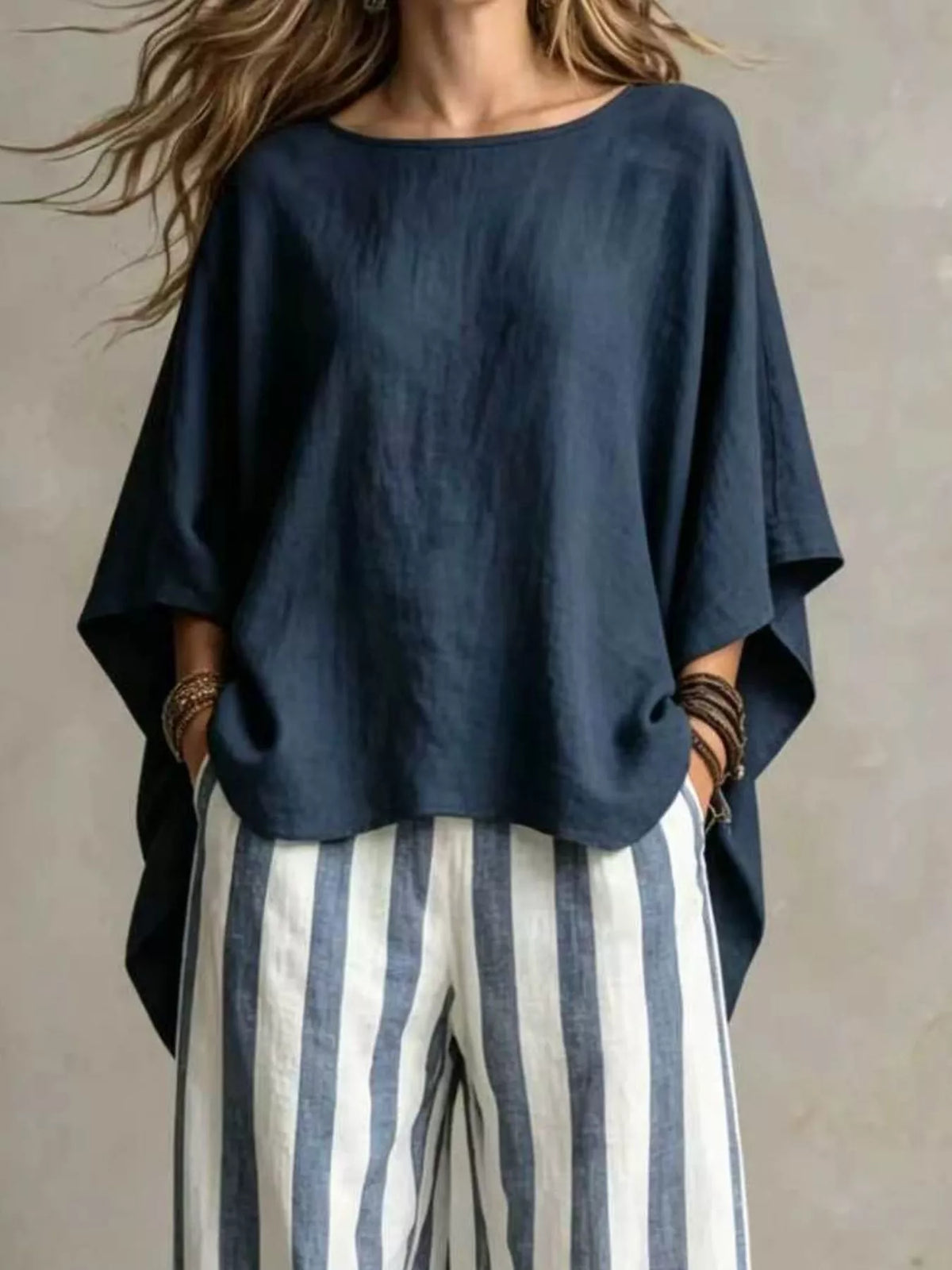 Melisande set med topp och byxor