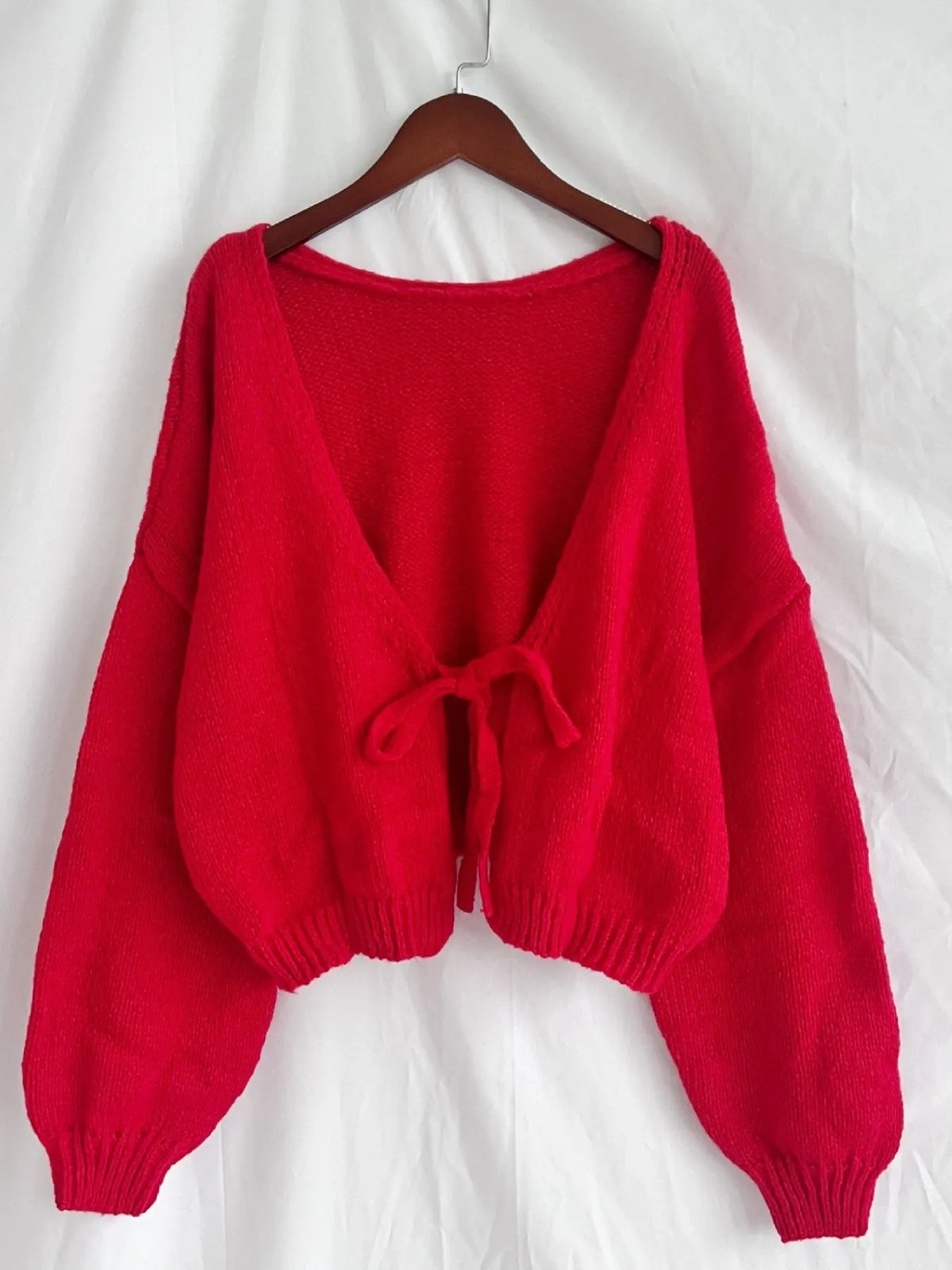 Amya croppad cardigan