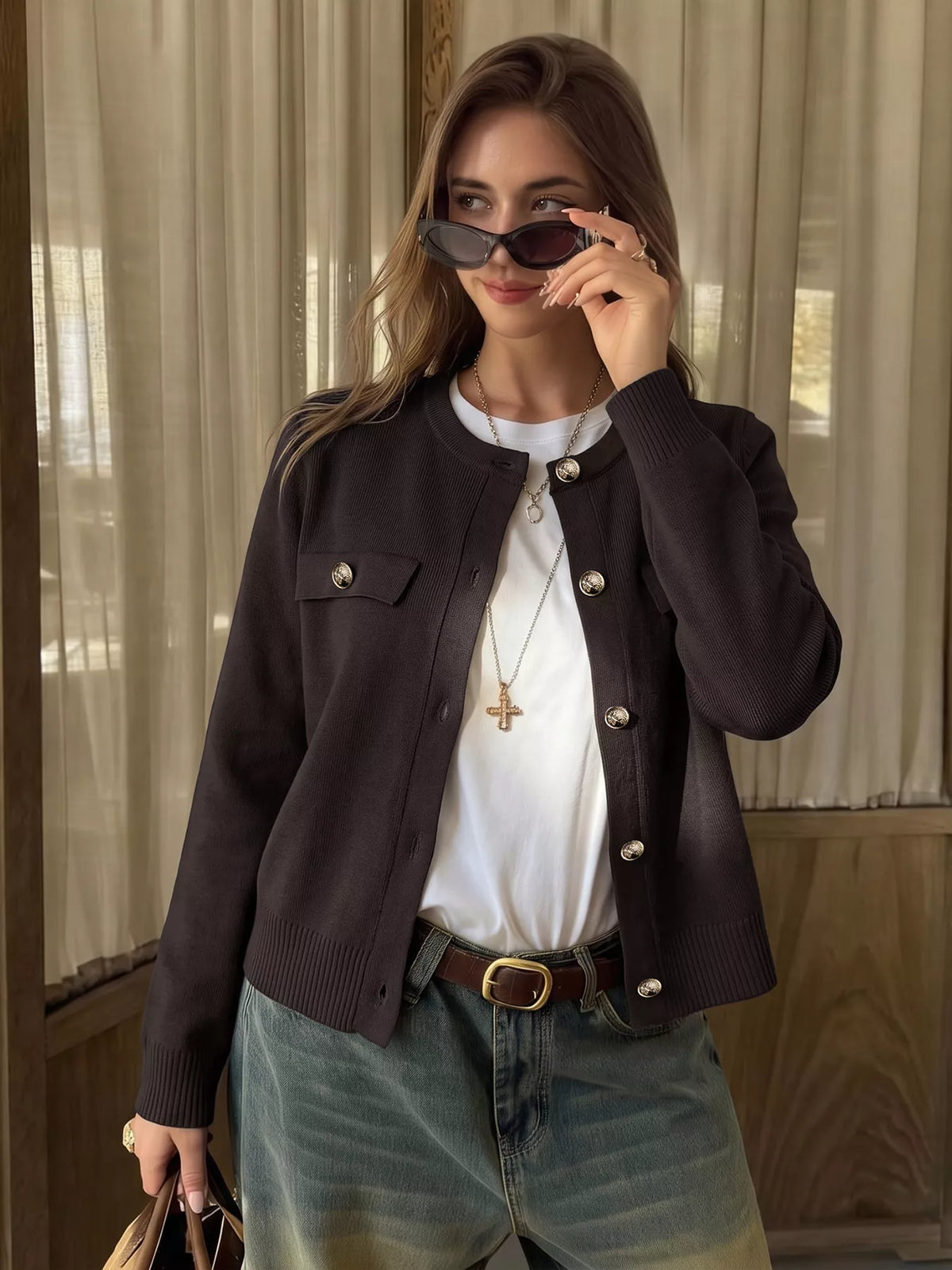 Vilja kort cardigan