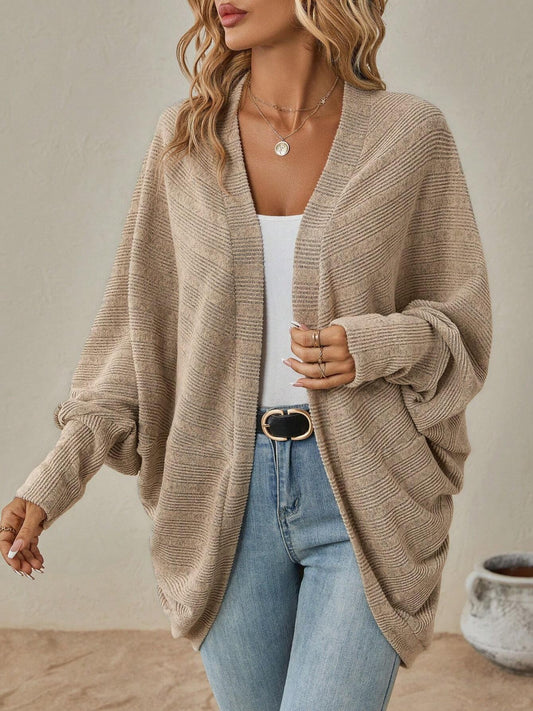 Fiorella cardigan med fladdermusärm