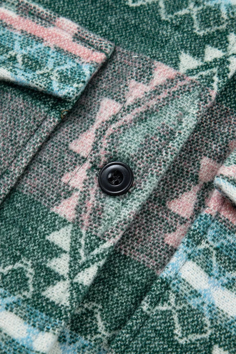 Saima geometrisk skjortjacka