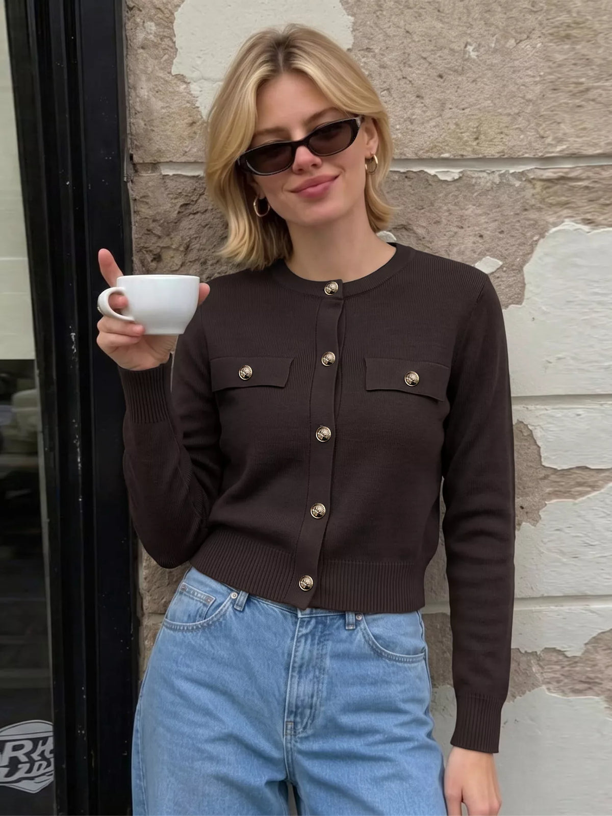 Vilja kort cardigan