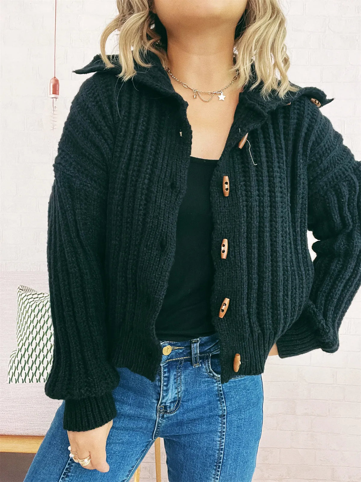 Zelda croppad cardigan