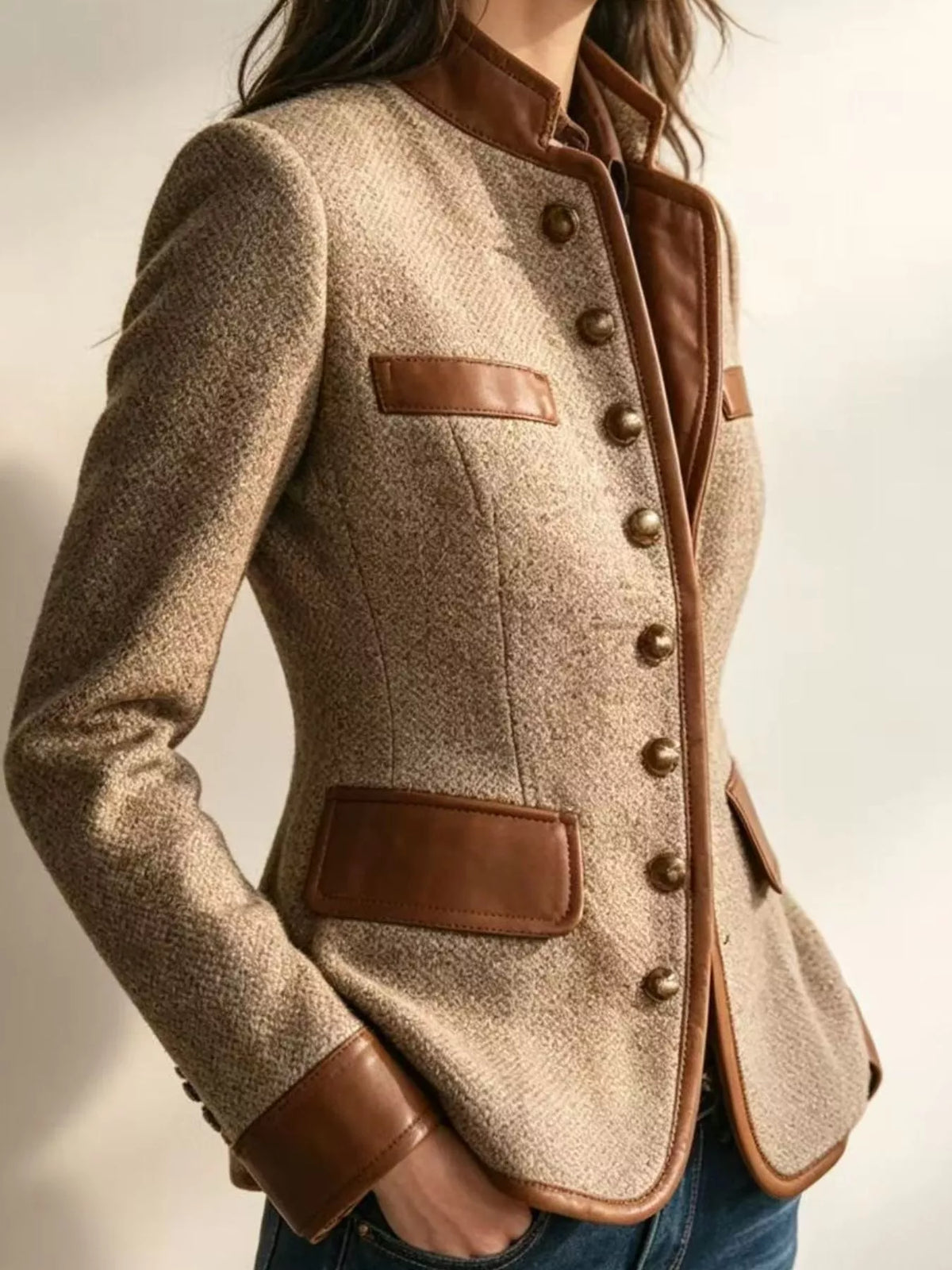 Axelina jacka i tweed