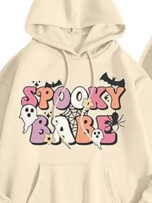 Emmeli mönstrad hoodie
