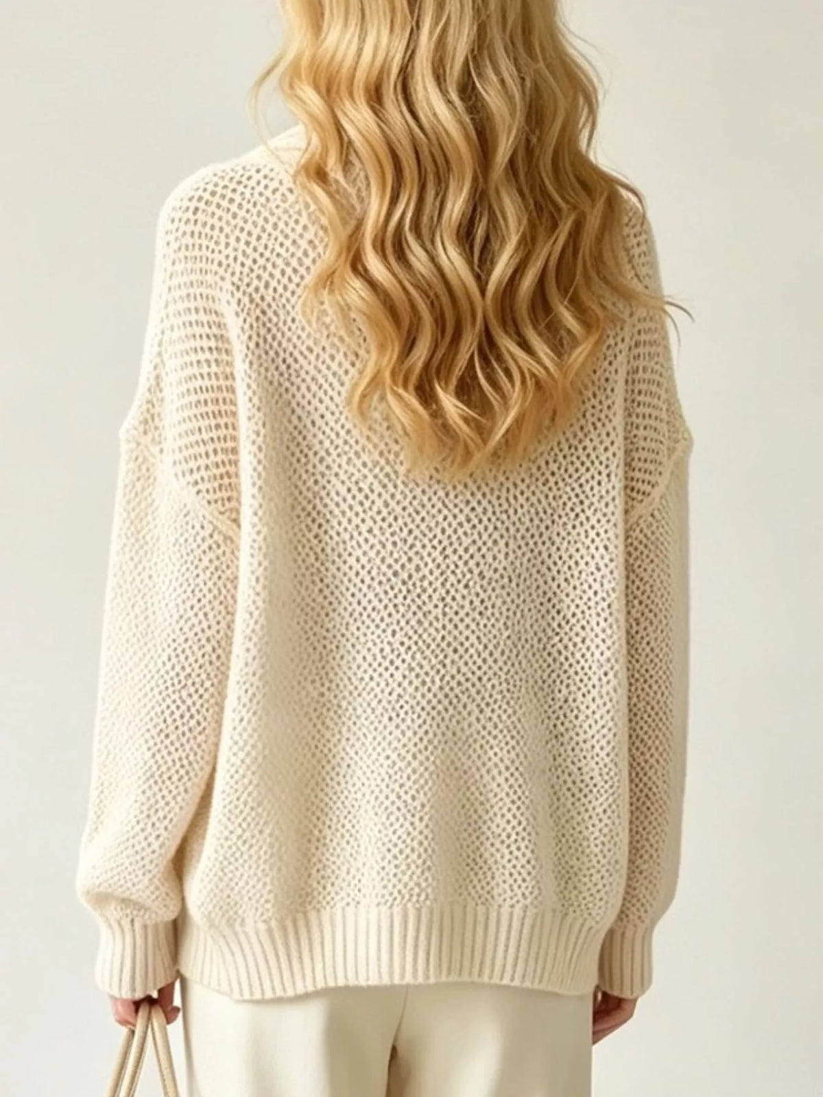 Solbritt v-ringad cardigan