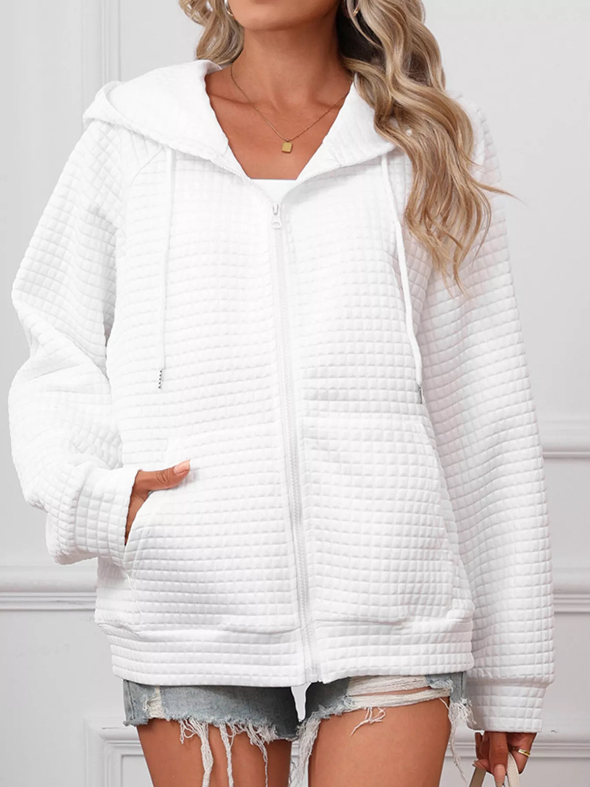 Nova quiltad hoodie