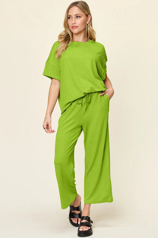 Amira vidbent set, lime
