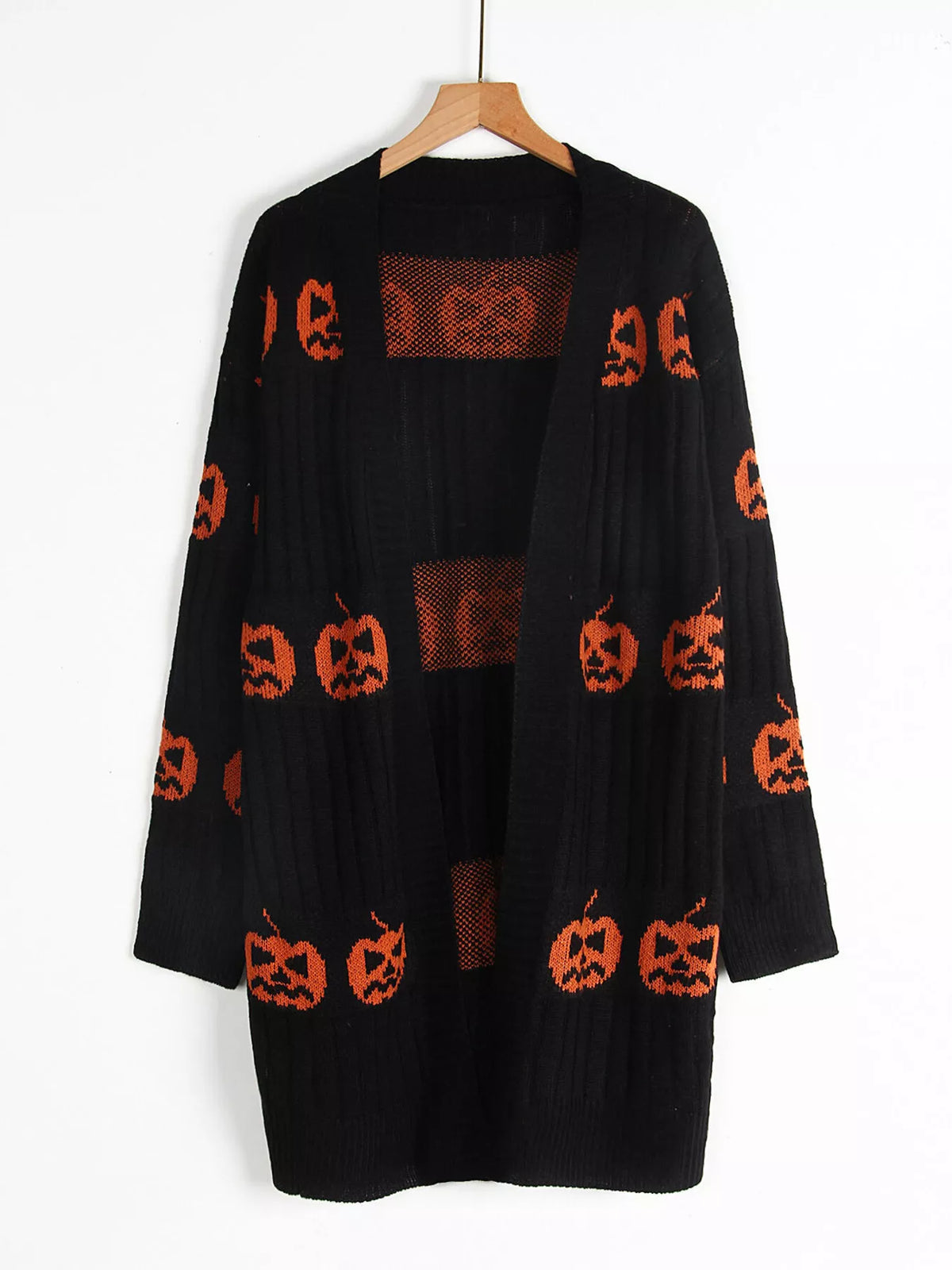 Belina cardigan med pumpamotiv