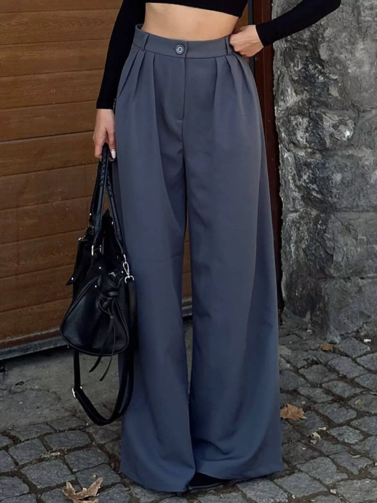 Judit högmidjade byxor