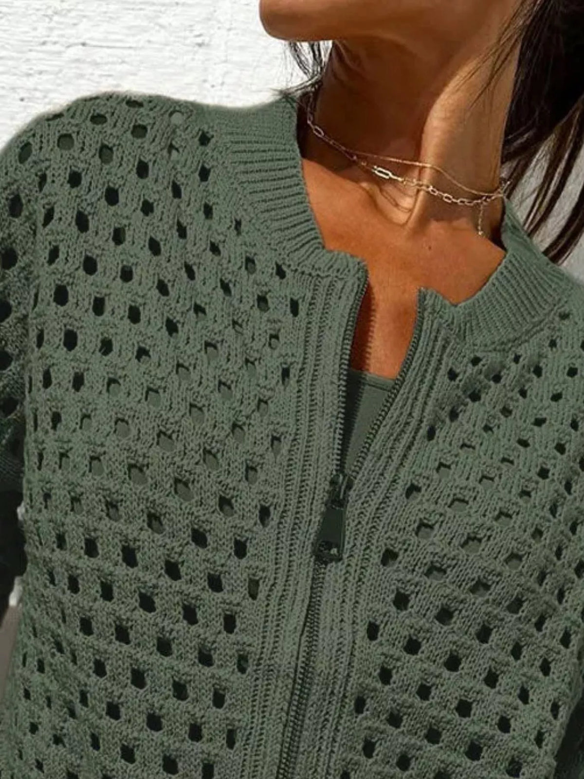 Sissel virkad cardigan
